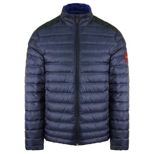 Calvin Klein Nylon Mens Navy Padded Coat