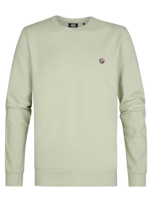 Petrol Industries - Heren Logo Sweater Seaviewpark - Groen