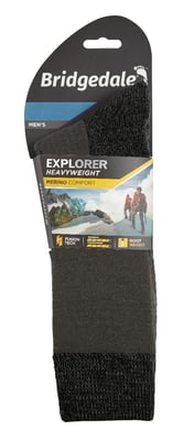 Bridgedale - Mens Heavyweight Merino Wool Socks - Anthracite