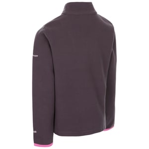 Trespass Childrens/Girls Sybil Micro Fleece (Dark Grey)