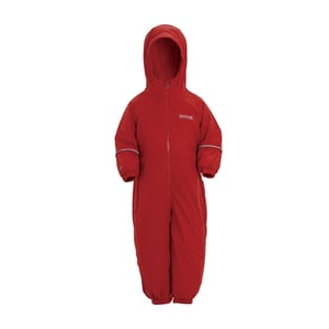 Regatta - Geweldige Outdoors Peuter Splosh III Waterbestendige Regenpak (Rood)