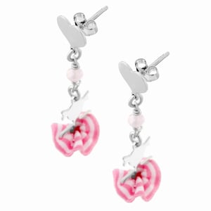 Orphelia 'Cute' Child's 925 Sterling Silver Drop Earrings - Silver ZO-7133