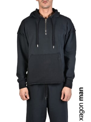 Xagon Man Sweatshirt Herr Svart
