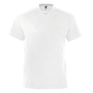 SOLS Mens Victory V Neck Short Sleeve T-Shirt (White)