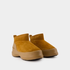 Moon Boot Luna Lage Laarzen - - Suède - Bruin