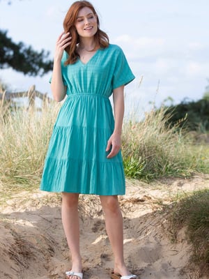 Kite Clothing Pimperne Jacquard Stripe Dress