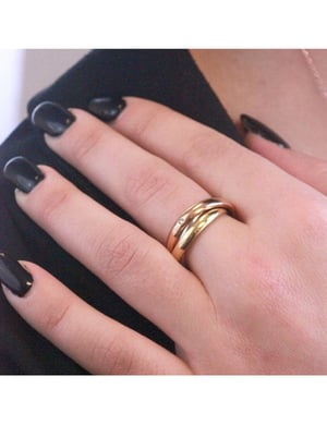 3 Realms Ring - Oostenrijks Kristal