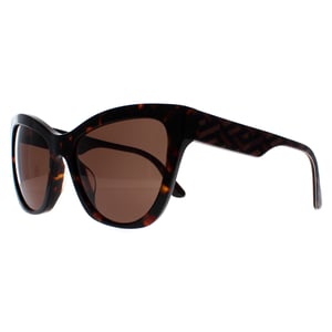 Versace Cat Eye Dam Havana Mönster Mörkbrun VE4417U