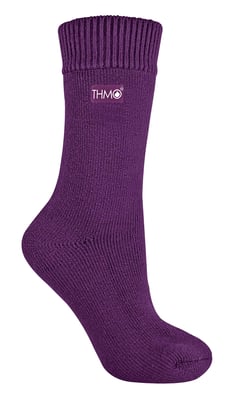 THMO - 1 Pair Ladies Thick Fleece Lined Warm Thermal Socks for Winter