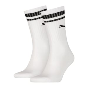 PUMA Heritage Crew 2Pck Wit Sokken