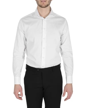 19V69 Italia Mens Shirt Cooper White