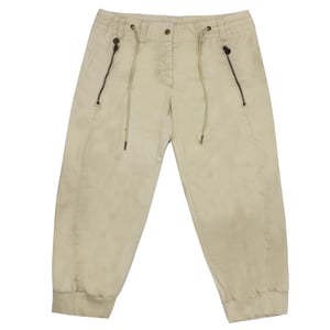 Nike Womens Cropped Pants Capri Joggers Beige 213236 168