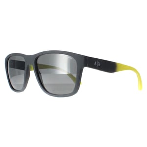 Armani Exchange AX4135S 81806G mat grijs spiegel zilver zonnebril