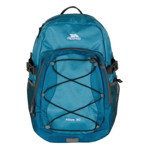 Trespass Albus 30 Litre Casual Rucksack/Backpack (Storm Blue/Bondi Blue)