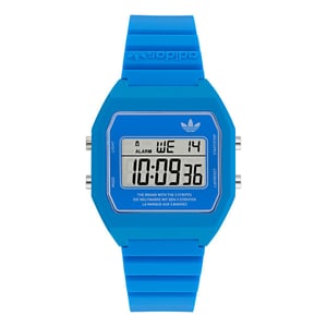 Adidas Originals Digitale Twee Unisex Blauwe Horloge AOST23559