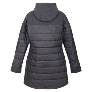 Regatta Womens/Ladies Melanite Baffled Padded Jacket (Seal Grey)