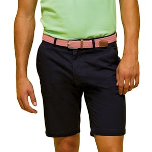 Asquith & Fox Mens Casual Chino Shorts (Black)