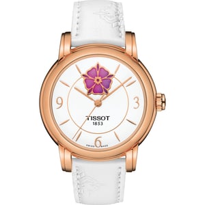 Tissot Heart Flower Women's White Watch T0502073701705