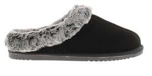 Hush Puppies Womens Slippers Mule Amara Leather black