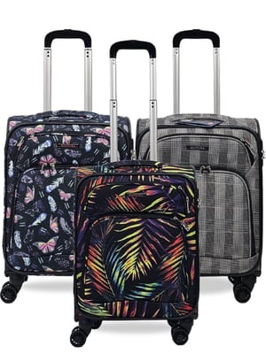 Lightweight Cabin 8 Wheel Bagage Travel Soft Bag