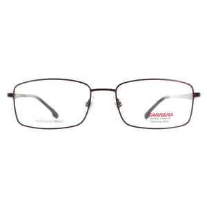 Carrera Rectangle Mens Brown Glasses