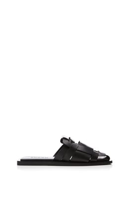 'Sh Akari' Black Leather