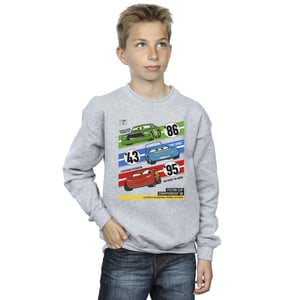 Disney Jongens Cars Piston Cup Kampioenen Sweatshirt (Sportgrijs)