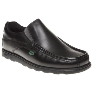 Kickers Fragma Slip Shoe i svart för herrar