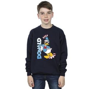 Disney Jongens Donald Duck Cool Sweatshirt (Marineblauw)