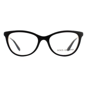 Dolce & Gabbana Cats Eye Black Womens  Glasses Frames