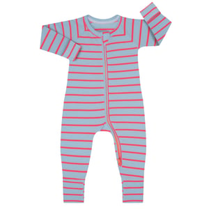 Långärmad sparkdräkt med dragkedja D0A0I baby