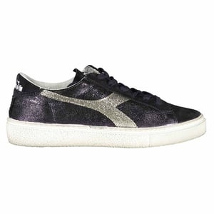 Diadora Montecarlo Glitter Dirty Womens Navy Trainers