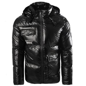 Soul Star Men's Puffer Hooded Jacket