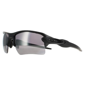 Oakley Wrap Mannen Matte Zwart PRIZM Zwart gepolariseerd Flak 2.0 XL