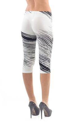 Korte legging met print