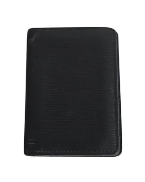 Louis Vuitton Pocket Organizer in Zwart Leer