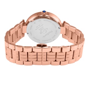 GV2 Women's Matera 12804B Swiss Quartz Dimaond White MOP Dial Watch