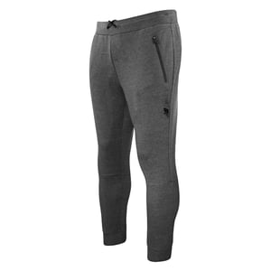 New Balance Stretch Midja Grafisk Logo Grå Herr Fortitech Fleece Träningsbyxor MP11143 AG