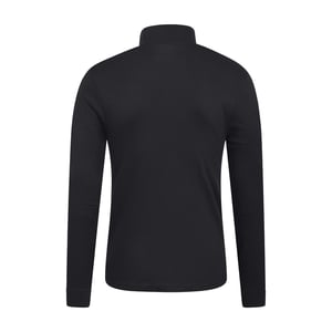 Mountain Warehouse Heren Meribel Schildpad Hals Base Layer Top (Zwart)