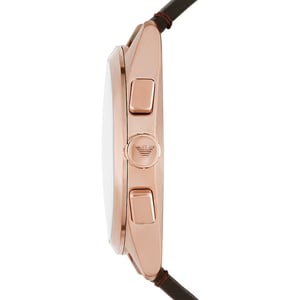 Emporio Armani Claudio Heren Horloge Bruin AR11554