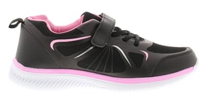 Focus Junior Girls Trainers Charis j Touch Fastening black