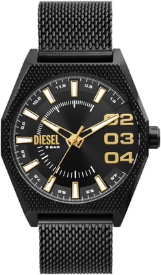 Diesel Scraper Heren Horloge Zwart DZ2194