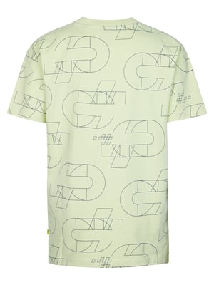 Petrol Industries - Jongens All-over Print T-shirt Marlinview - Groen