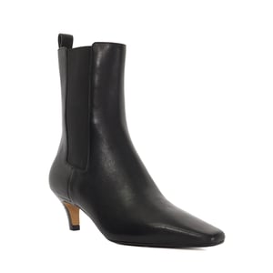 Dune Ladies Odele - Chiselled Toe Kitten Heel Chelsea Ankle Boots