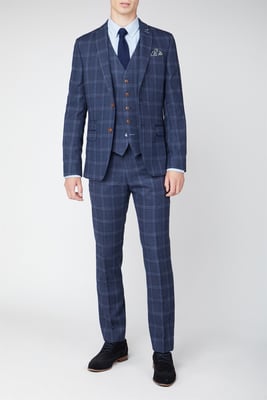 Overcheck Suit Jacket