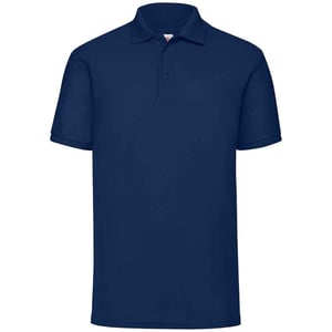 Fruit of the Loom Heren 65/35 Poloshirt (Marine)