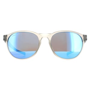 Oakley Ronde Mannen Matte Grijs Ink Prizm Sapphire Reedmace