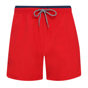 Asquith & Fox Mens Swim Shorts (Red/Navy)