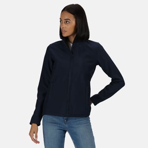 Regatta - Dames Ablaze Printable Softshell Jas (Marine/Navy)