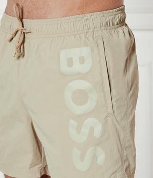 Hugo Boss Men's Swim Shorts in Beige